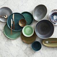 Set of 4 Amadora Glazed Stoneware Bowls