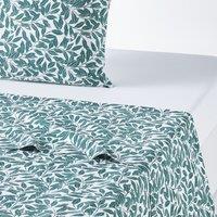 Feuillage Foliage 100% Washed Cotton Flat Sheet