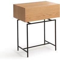 Oreko Oak Veneered Side Table