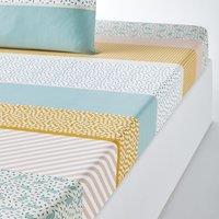 Happy Stripes and Spots 100% Cotton Fitted Sheet