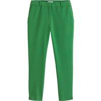 Ankle Grazer Cigarette Trousers in Recycled Fabric, Length 26.5"