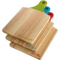 Set of 3 Wooden Chopping Boards