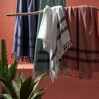 Antalya 100% Organic Cotton XL Fouta Towel