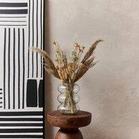 60cm Natural Dried Floral Bouquet - Natural Pampas, Bunny Tail & Gold Lotus Pods