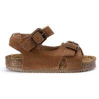 Kids Suede Buckled Sandals