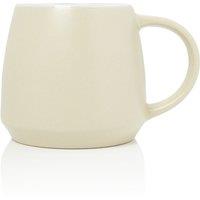 Set of 4 Matte Stone Stoneware Mugs