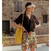 Pyjama Style Shirt with Short Sleeves