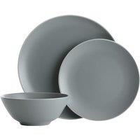 12-Piece Classic Collection Grey Dinner Set