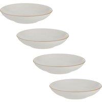 Set of 4 Classic Collection Cream Pasta Bowls