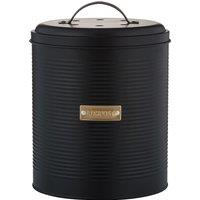 Otto 2.5L Compost Caddy in Black