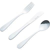 3-Piece Kids Stainless Steel Cutlery Set