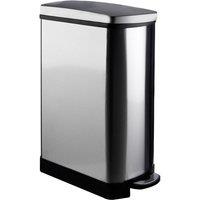 35L Soft Close Pedal Bin in Mirrored Stainless Steel