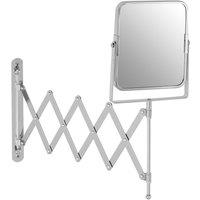 Extending Wall Mirror in Chrome