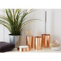 Stainless Steel Toilet Brush in Rose Gold
