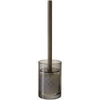 Smoked Glass Toilet Brush