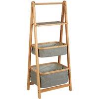 3-Tier Bathroom Storage Unit in Bamboo