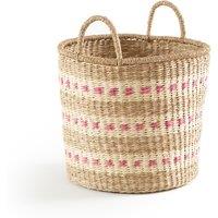 Azzu Round Braided Seagrass Basket
