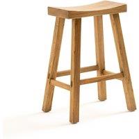 Asayo Bar Stool in Solid Elm, H65 cm