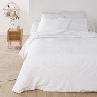 Kaessy 100% Organic Washed Cotton Percale 200 Thread Count Duvet Cover