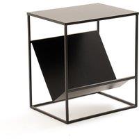 Hiba End Table with Magazine Rack