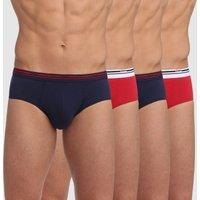 Pack of 4 Classic Colors Briefs in Cotton
