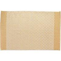 Recycled Woven Trellis Pattern Rug