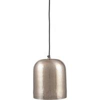 Antique Brass Hand finished Hammered Dome Pendant Ceiling Light