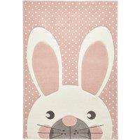 Kids Bunny Spot Patterned Rug