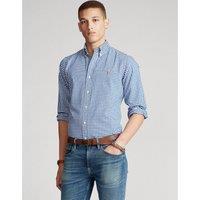 Checked Cotton Oxford Shirt in Regular Fit