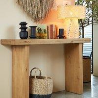 Malu Solid Pine Console Table