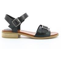 Bucidi Leather Sandals with Block Heel