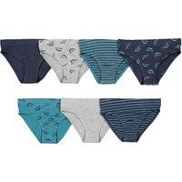 Pack of 7 Cotton Briefs, 2-12 Years