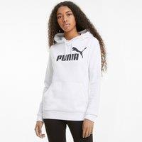 Logo Print Hoodie with Centre Pocket in Cotton Blend