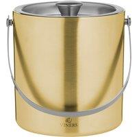 Double Wall Ice Bucket in Gold