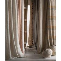 Colin Pure Linen Curtain with Flemish Pleats