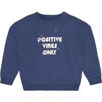 Organic Cotton Mix Sweatshirt with Slogan Print, 3-14 Years