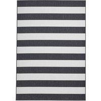 Striped Pattern Indoor/Outdoor Rug