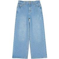 Wide Leg Jeans in Mid Rise, 3-12 Years