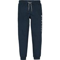 Slogan Print Joggers in Organic Cotton Mix, 3-14 Years