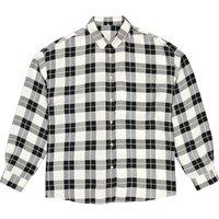 Checked Loose Fit Shirt, 10-18 Years