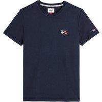 Cotton Chest Logo T-Shirt with Crew Neck