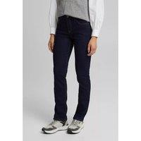 Straight Mid-Rise Jeans, Length 32"