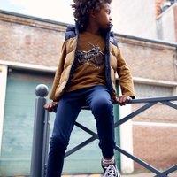 Cotton Mix Fleece Tracksuit, 3-14 Years