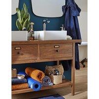 Lunja Solid Pine Double Vanity Unit