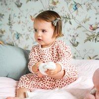 2-Piece Outfit in Dotted Cotton Fleece