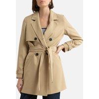 Belted Mid-Length Trench Coat