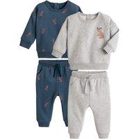 Pack of 2 Outfits in Cotton Mix, 1 Month-3 Years