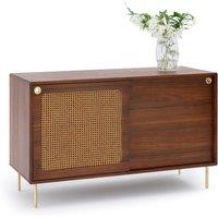 Redpop Retro Walnut and Cane Sideboard