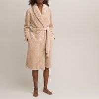 Fleece Shawl Collar Bathrobe