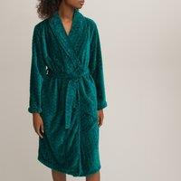 Embossed Fleece Bathrobe